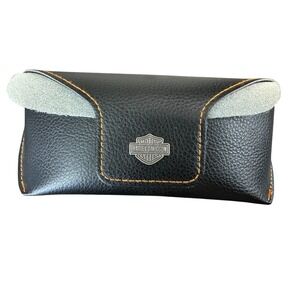 NEW Harley-Davidson Semi-Hard Eyeglasses Case With Microfiber
Cleaning Cloth